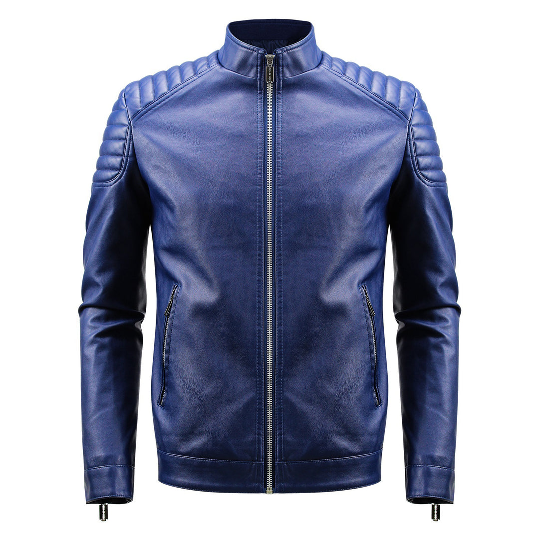 Herren Modische Lederjacke Echo Archiv