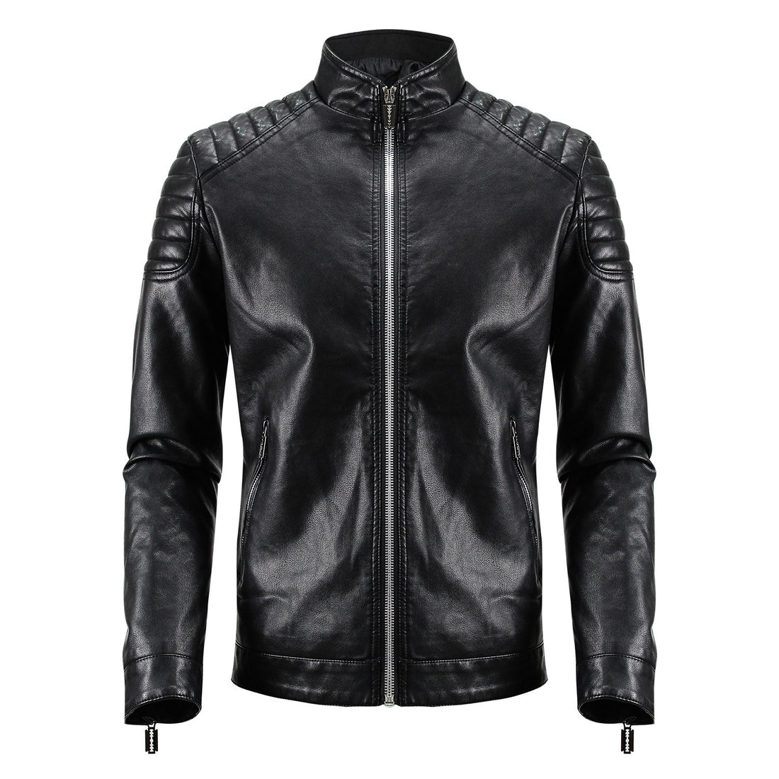 Herren Modische Lederjacke Echo Archiv