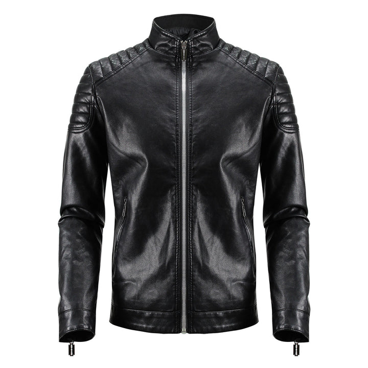Herren Modische Lederjacke Echo Archiv