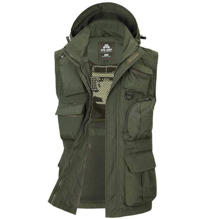 Herren multifunktionale Outdoor-Jacke mit abnehmbarem Innenfutter Echoarchiv