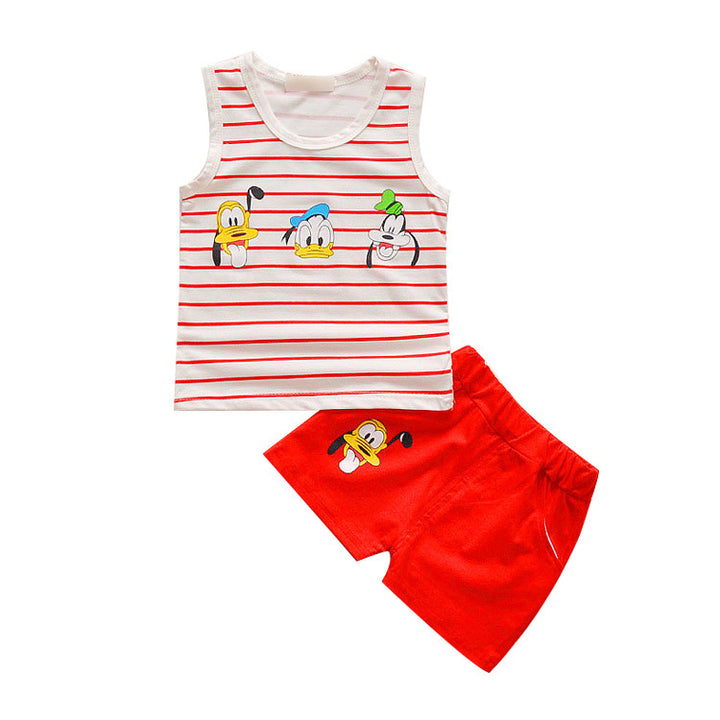Unisex Kinder T-Shirt und Shorts Set Echo Archiv