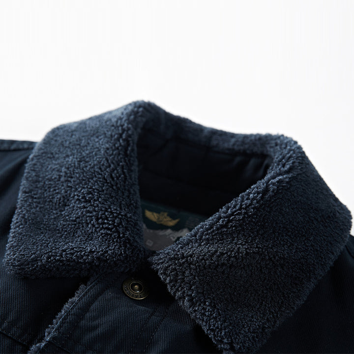 Herren Praktische Übergangsjacke mit Teddyfutter Echo Archiv