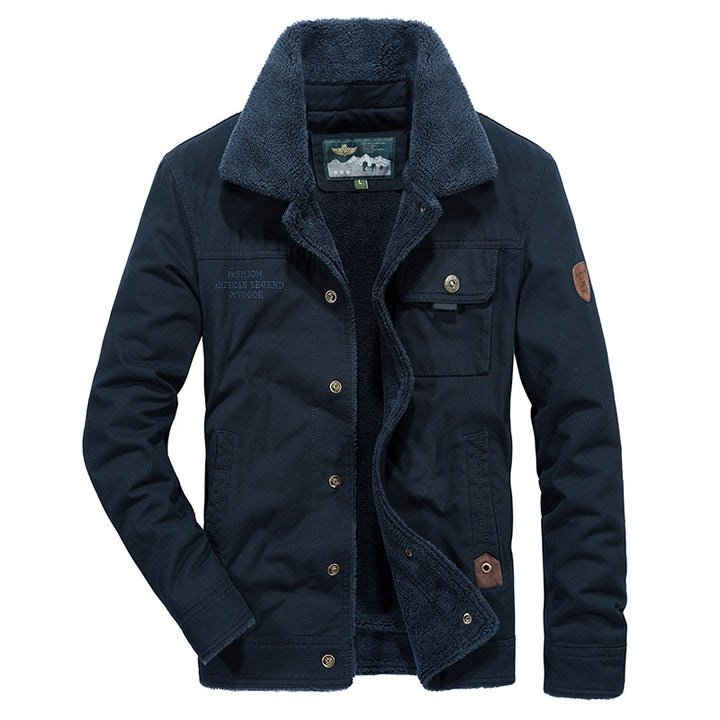 Herren Praktische Übergangsjacke mit Teddyfutter Echo Archiv