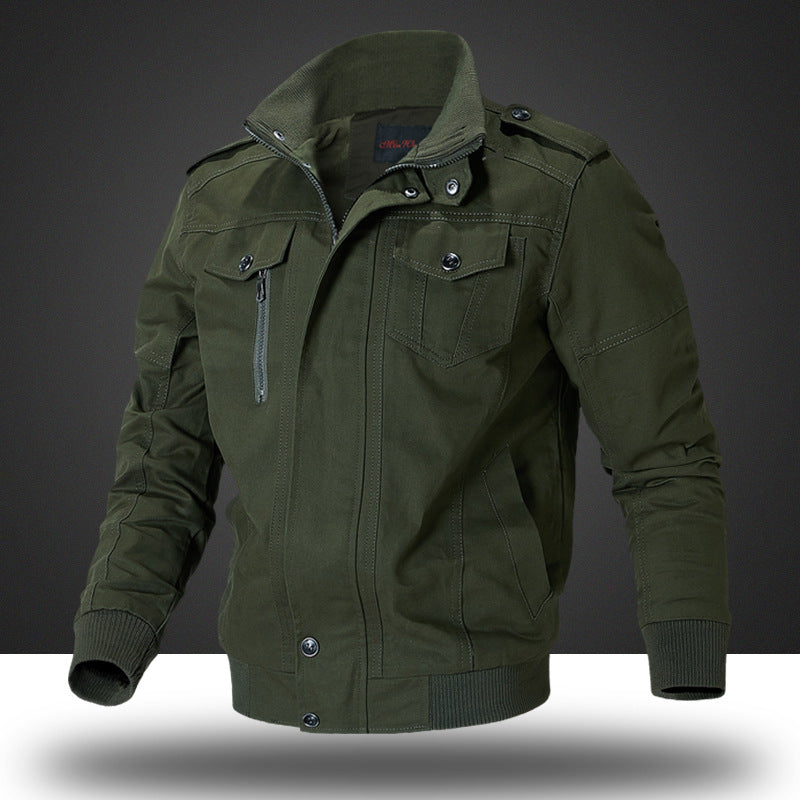 Herren lässige Utility-Jacke Echoarchiv