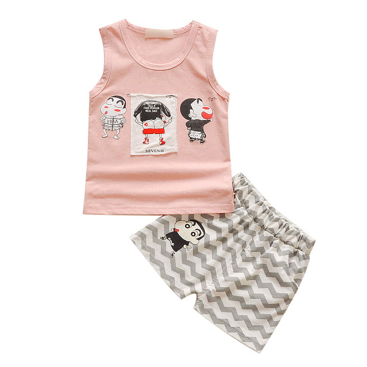 Unisex Kinder T-Shirt und Shorts Set Echo Archiv