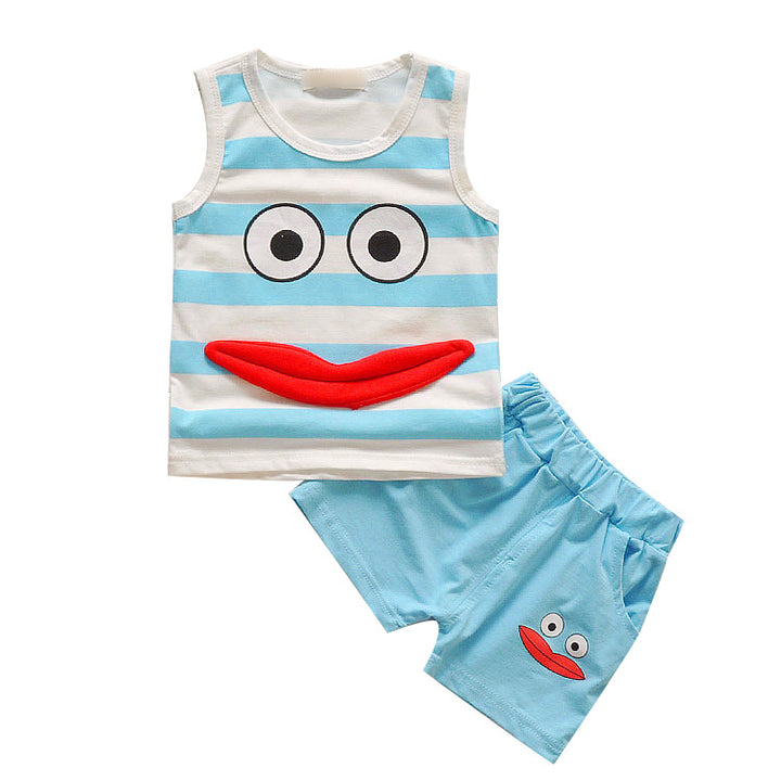 Unisex Kinder T-Shirt und Shorts Set Echo Archiv