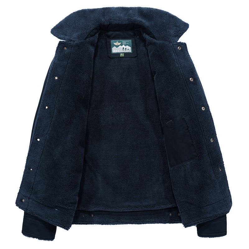 Herren Praktische Übergangsjacke mit Teddyfutter Echo Archiv