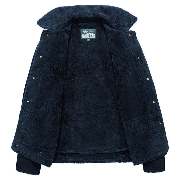 Herren Praktische Übergangsjacke mit Teddyfutter Echo Archiv