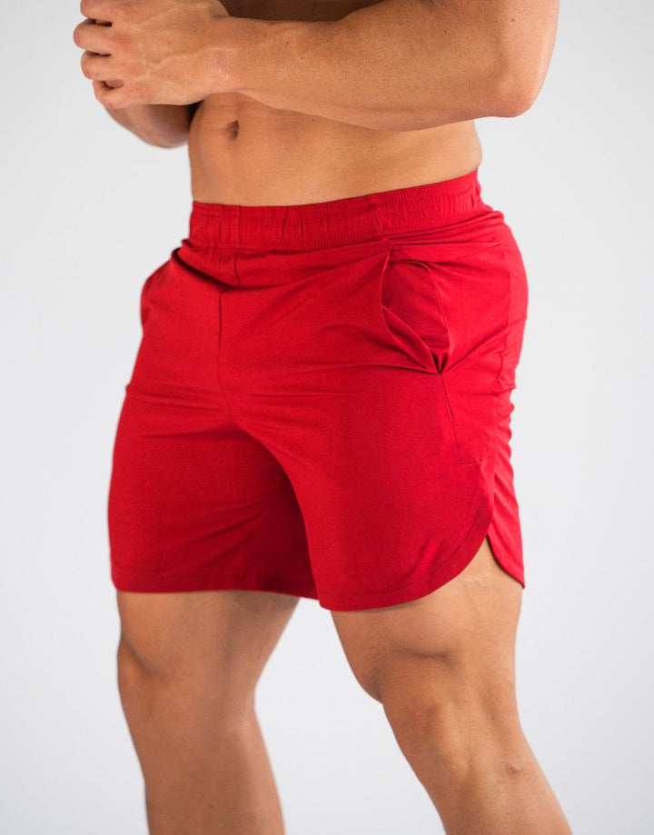 Herren Sportliche Funktionsshorts mit elastischem Bund und Seitentaschen Echoarchiv