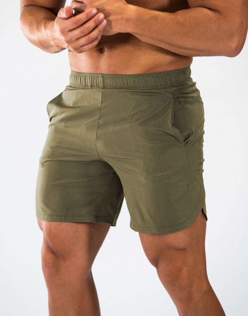 Herren Sportliche Funktionsshorts mit elastischem Bund und Seitentaschen Echoarchiv