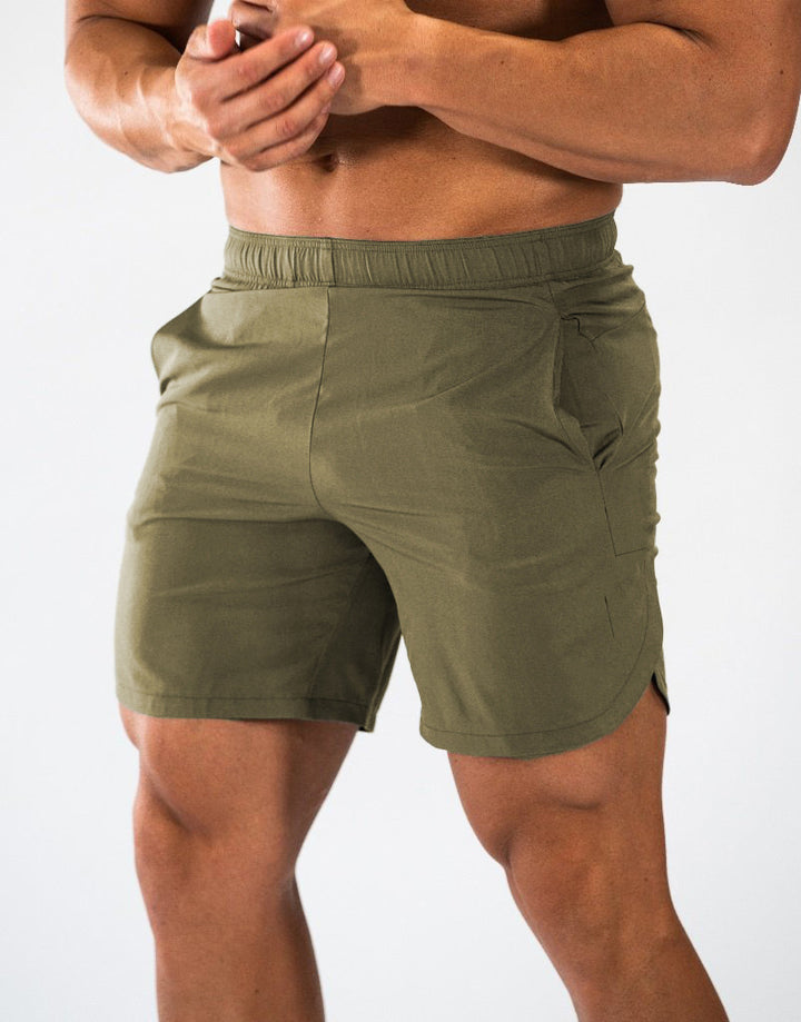 Herren Sportliche Funktionsshorts mit elastischem Bund und Seitentaschen Echoarchiv