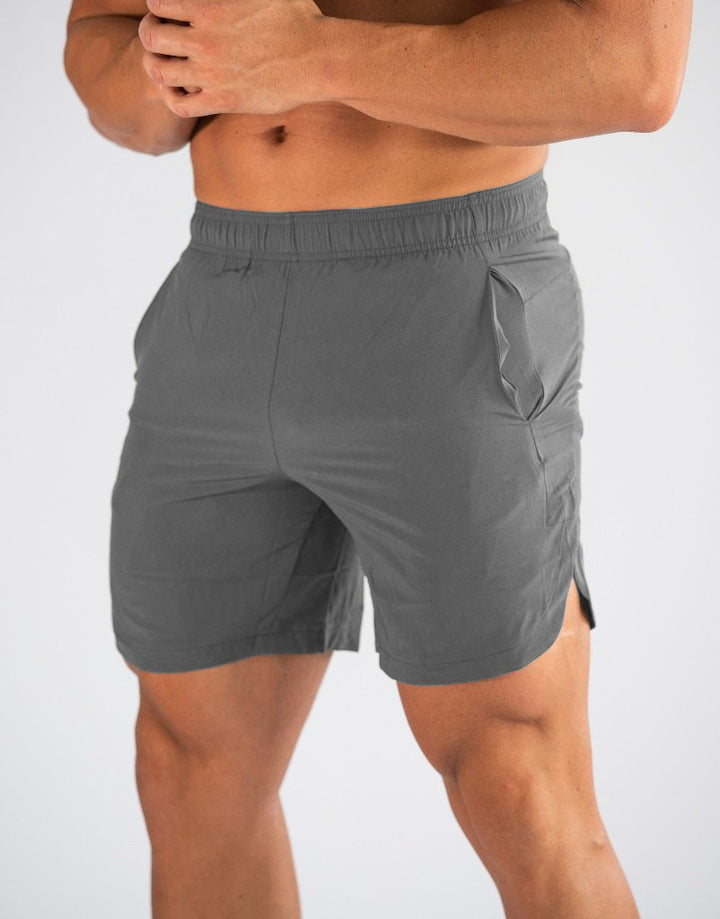 Herren Sportliche Funktionsshorts mit elastischem Bund und Seitentaschen Echoarchiv