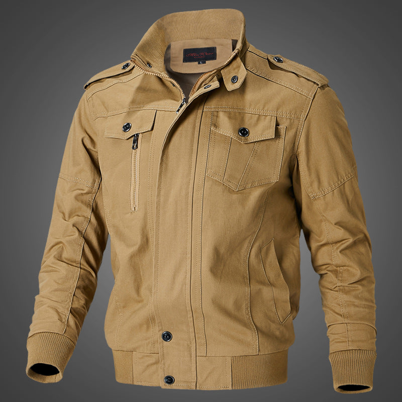 Herren lässige Utility-Jacke Echoarchiv