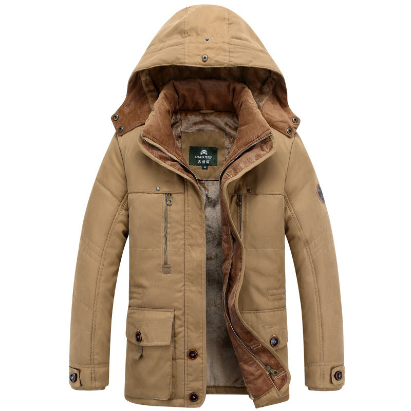 Herren Wasserdichte Winterjacke Echo Archiv