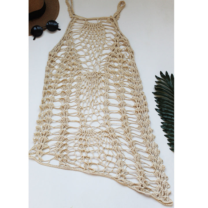 Damen Häkel-Strandkleid mit verführerischem Netzdesign Echo Archiv