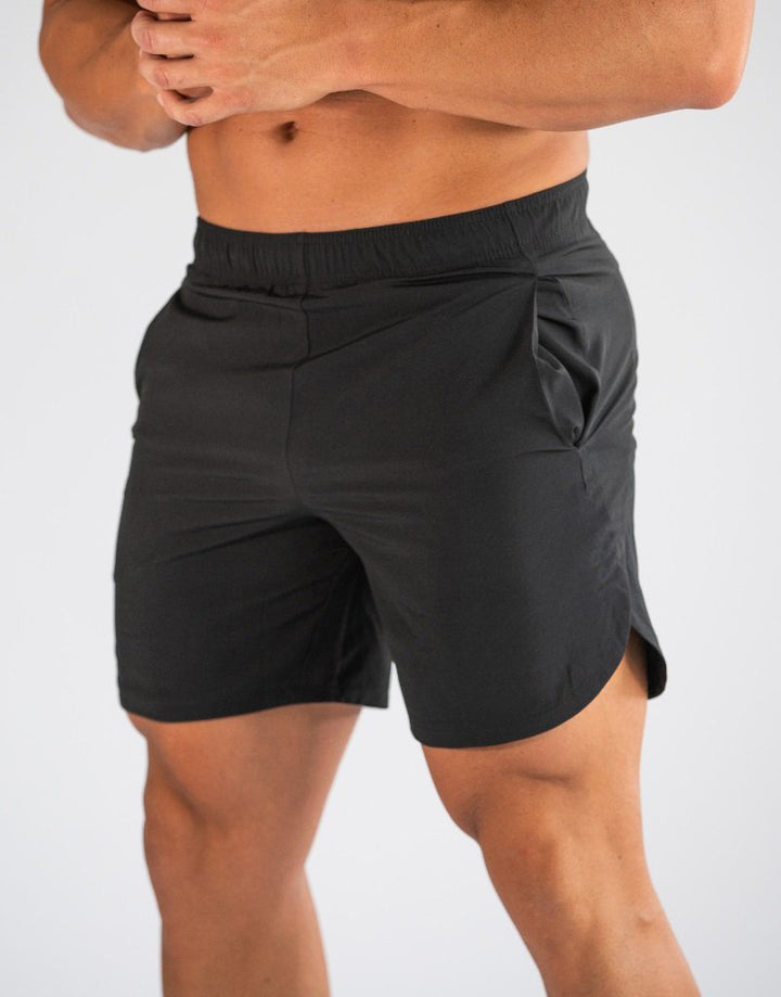 Herren Sportliche Funktionsshorts mit elastischem Bund und Seitentaschen Echoarchiv