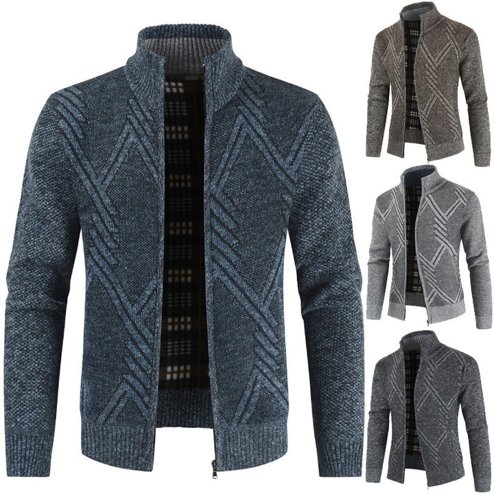 Herren modischer Strickjacke mit modernem Design Echoarchiv
