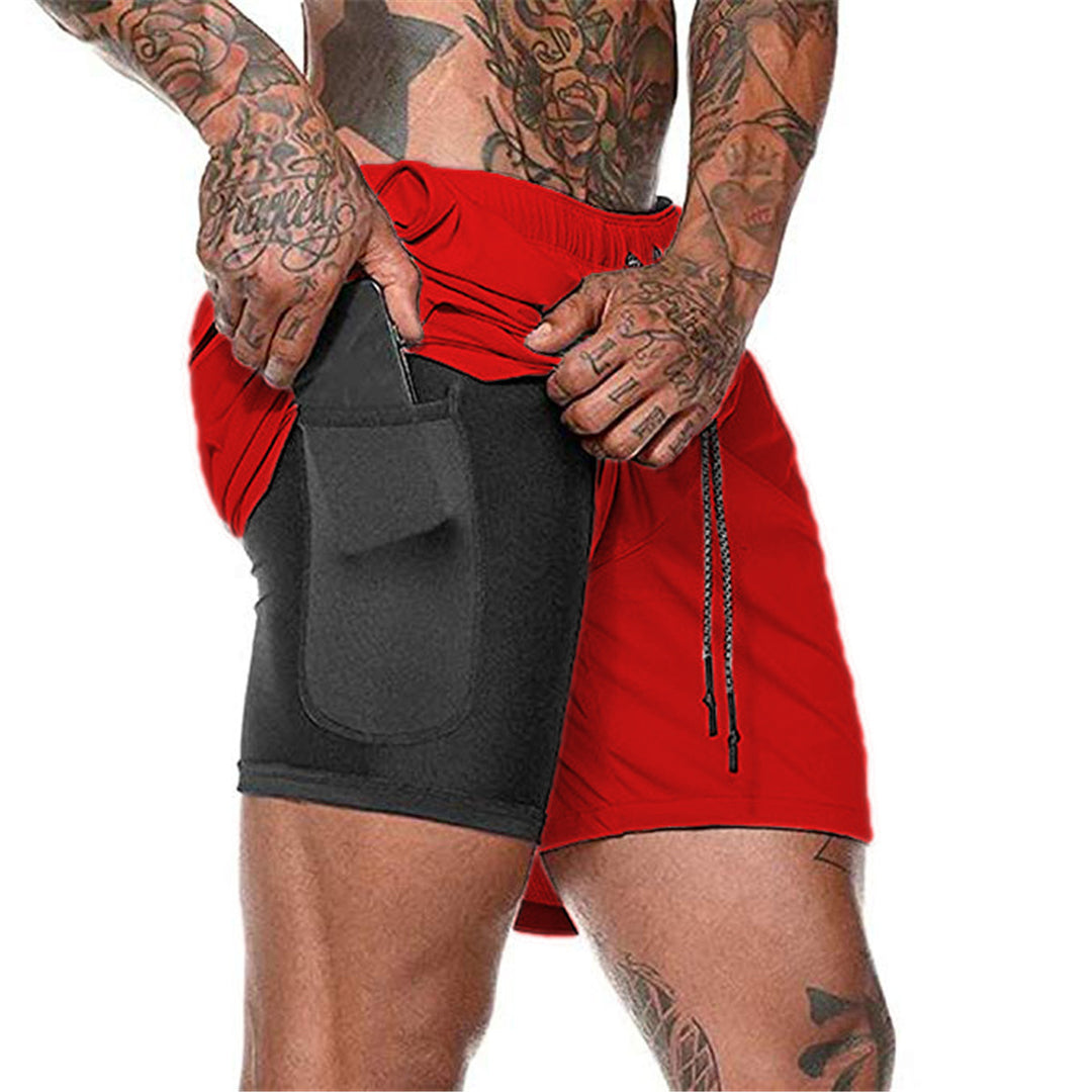 Herren Funktionsshorts mit integrierter Sicherheitsstasche Echoarchiv