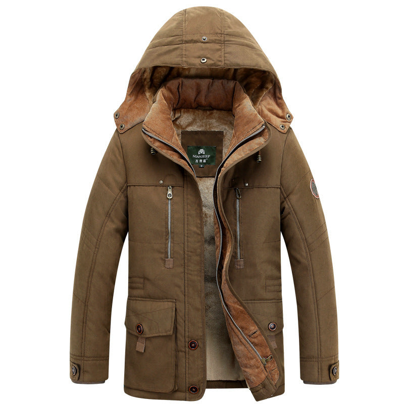 Herren Wasserdichte Winterjacke Echo Archiv