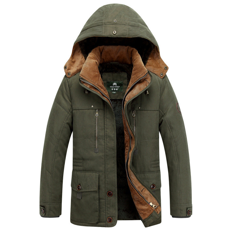 Herren Wasserdichte Winterjacke Echo Archiv