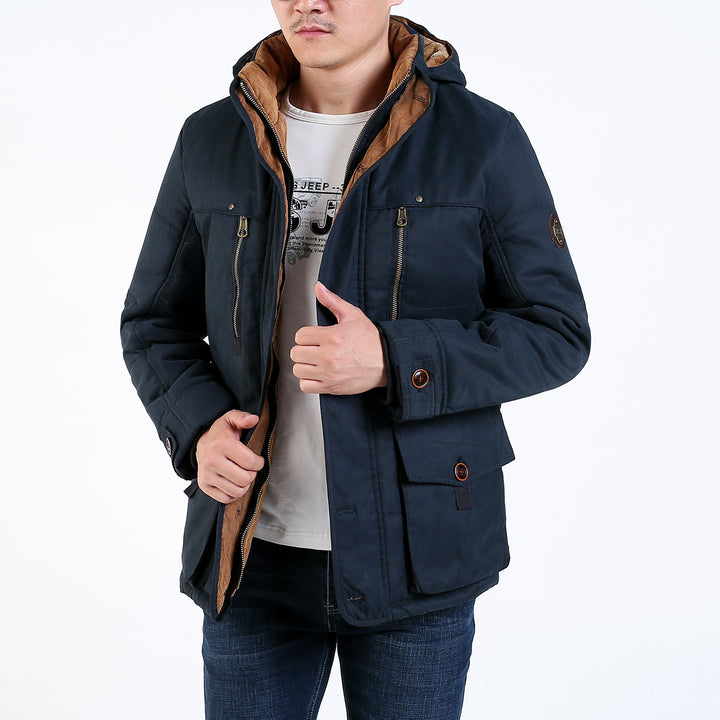 Herren Wasserdichte Winterjacke Echo Archiv