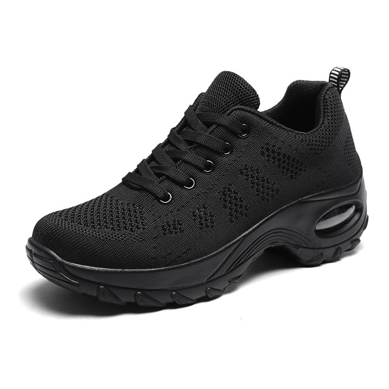 Damen nan atmungsaktiver Stricksneaker mit Luftpolster und Plateau-Sohle Echo Archiv