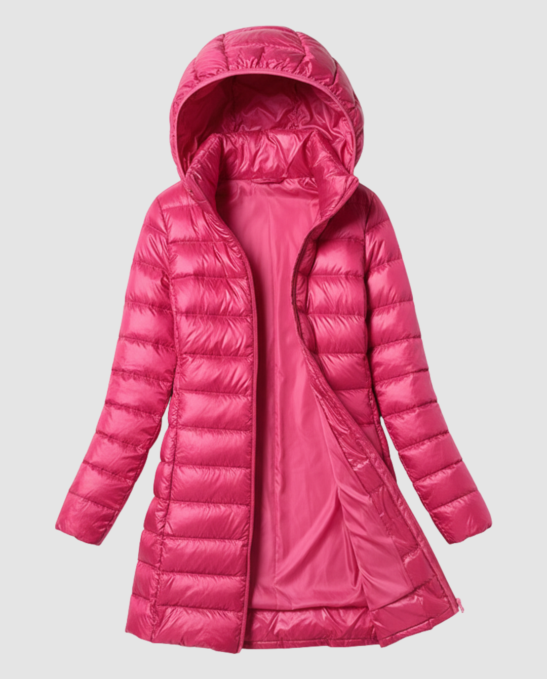 Damen Ultraleichte Daunenjacke mit Kapuze – Avérine