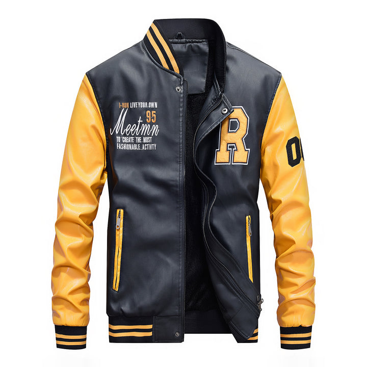 Herren Sportliche College-Jacke Echo Archiv