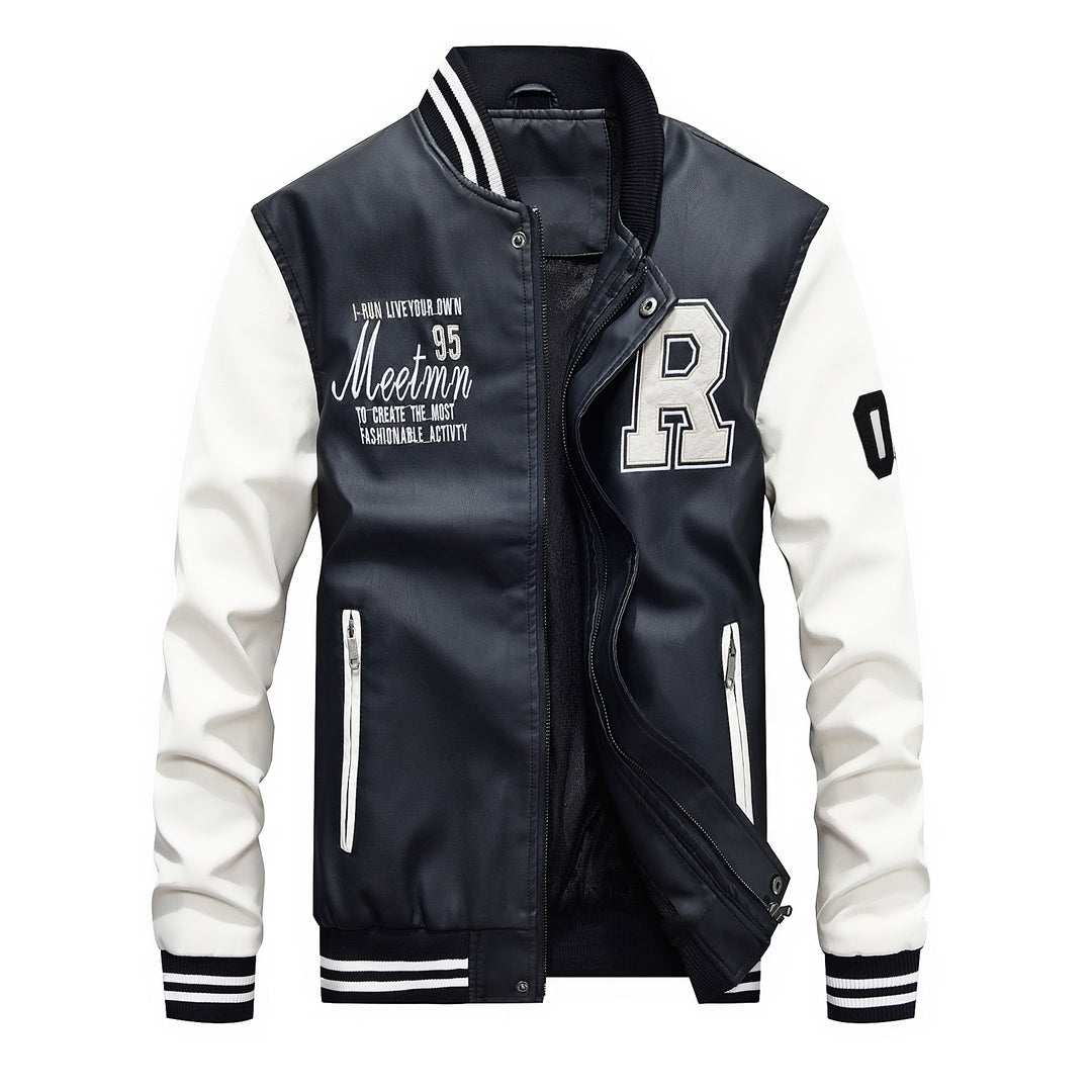 Herren Sportliche College-Jacke Echo Archiv