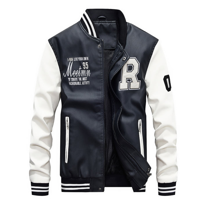 Herren Sportliche College-Jacke Echo Archiv