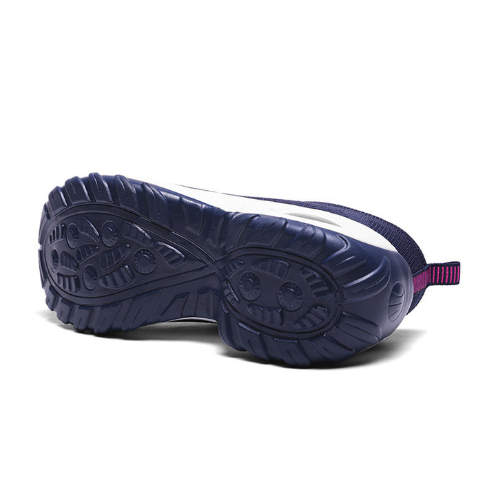 Damen nan atmungsaktiver Stricksneaker mit Luftpolster und Plateau-Sohle Echo Archiv