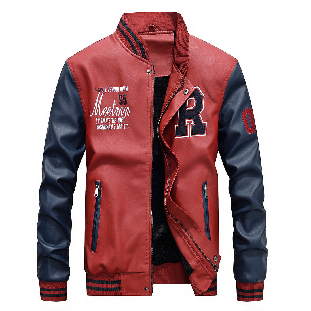 Herren Sportliche College-Jacke Echo Archiv