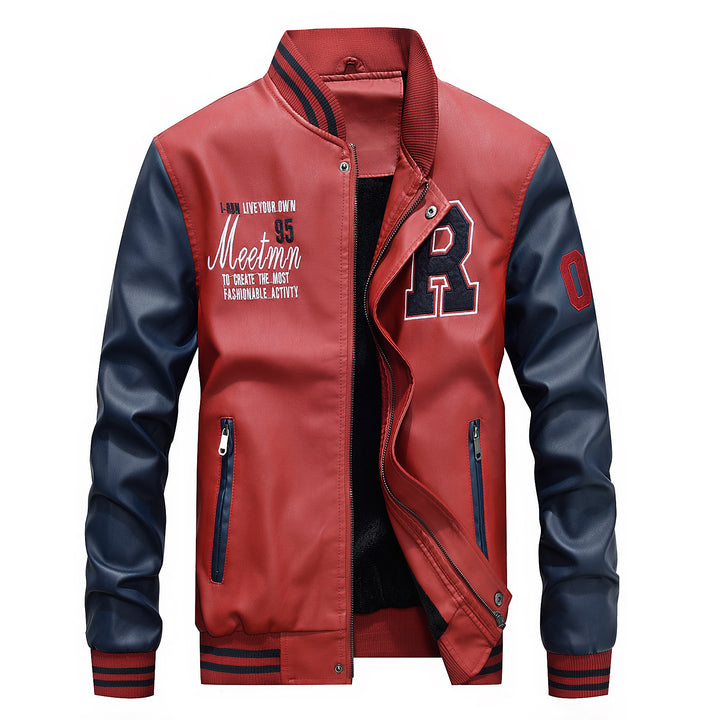 Herren Sportliche College-Jacke Echo Archiv