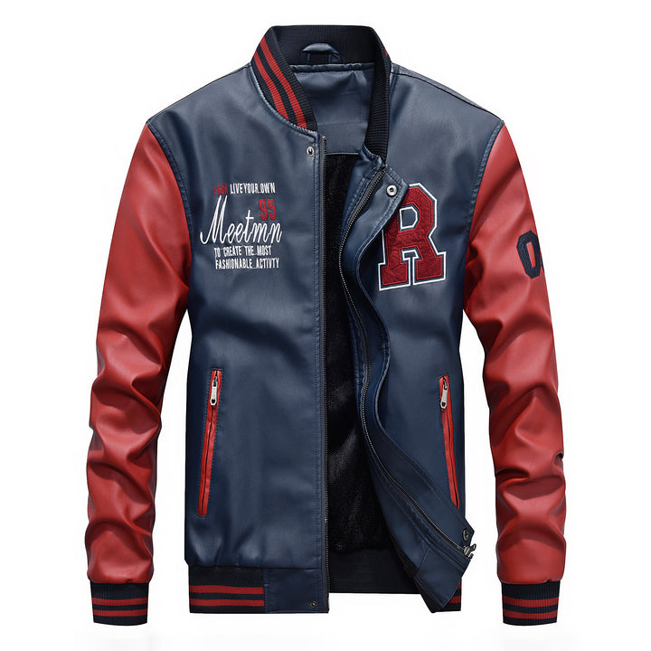 Herren Sportliche College-Jacke Echo Archiv