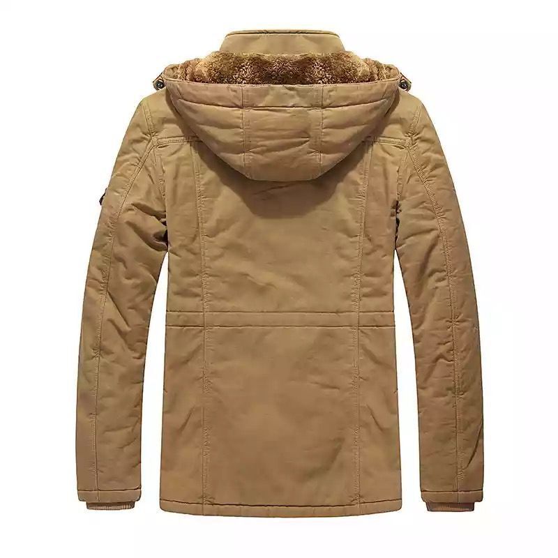 Herren Field-Parka mit Teddyfutter, Kapuze und Mehrzwecktaschen Echoarchiv