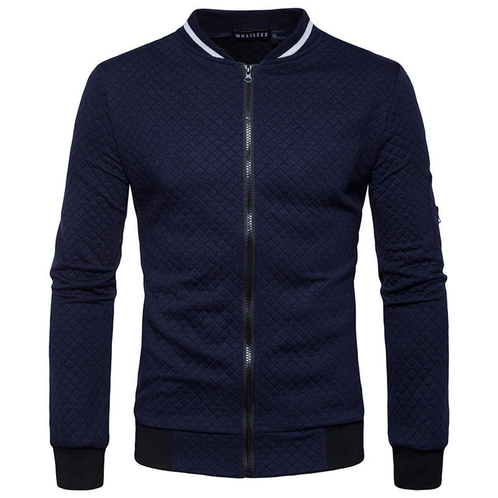 Herren Steppjacke mit modernem Design und praktischen Reißverschlusstaschen Echoarchiv