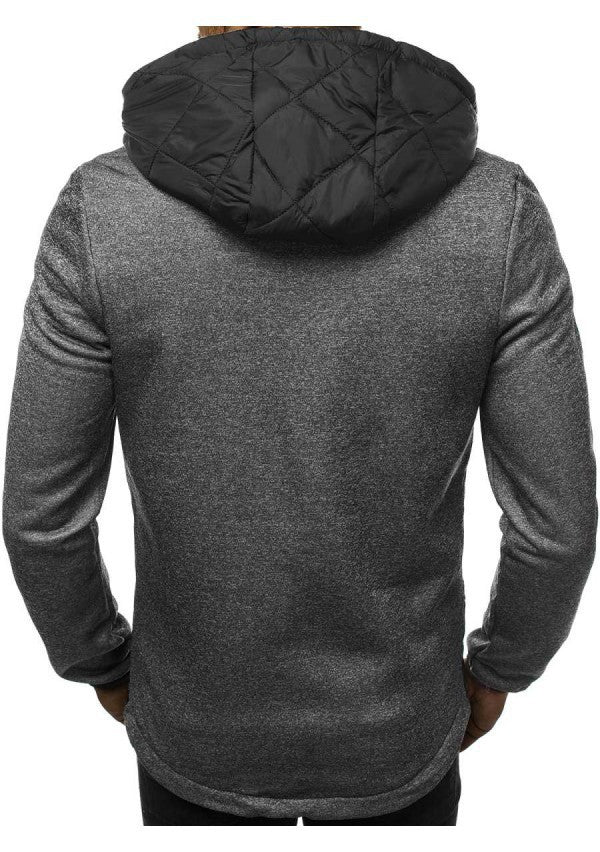 Herren gesteppte Funktionsjacke mit hohem Kragen und praktischen Taschen Echoarchiv