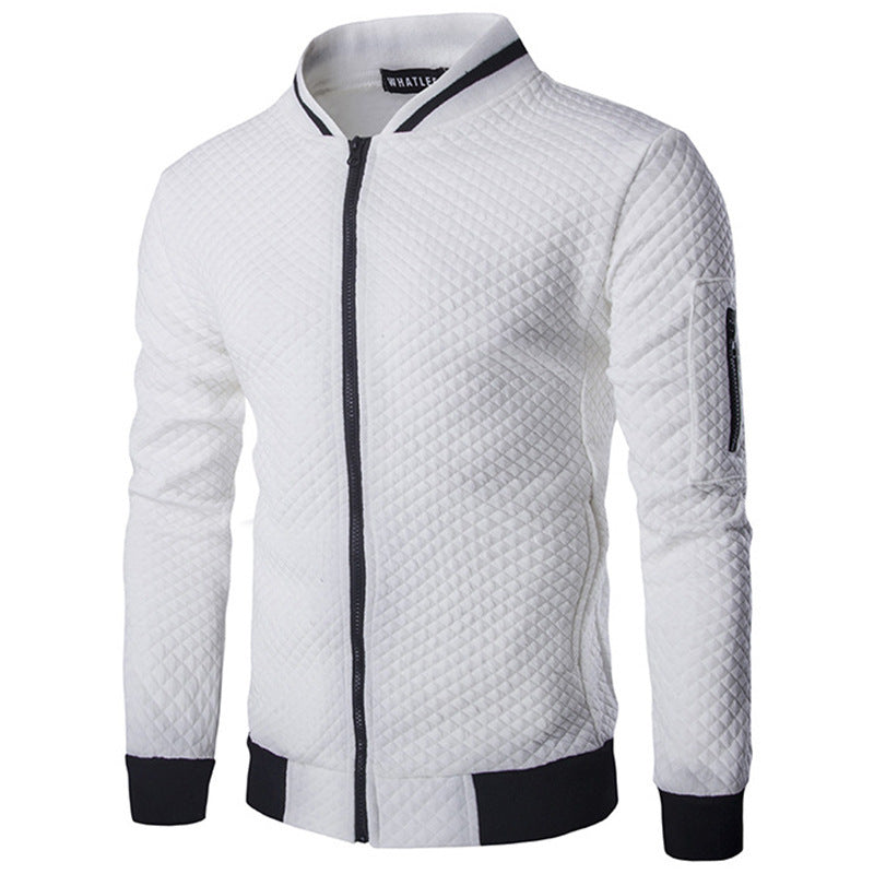 Herren Steppjacke mit modernem Design und praktischen Reißverschlusstaschen Echoarchiv
