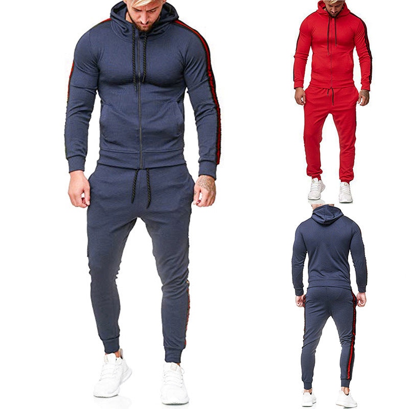 Herren Sportlicher Trainingsanzug mit praktischem Reißverschluss und stylischen Details Echoarchiv