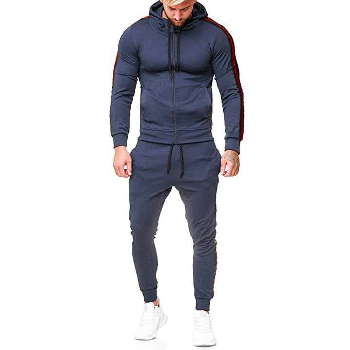 Herren Sportlicher Trainingsanzug mit praktischem Reißverschluss und stylischen Details Echoarchiv