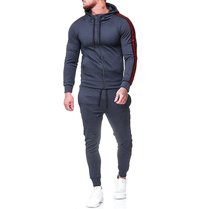 Herren Sportlicher Trainingsanzug mit praktischem Reißverschluss und stylischen Details Echoarchiv