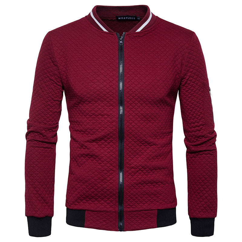 Herren Steppjacke mit modernem Design und praktischen Reißverschlusstaschen Echoarchiv