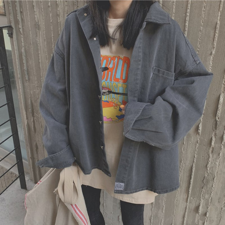 Damen Oversize-Kapuzenjacke im Utility-Stil Echoarchiv