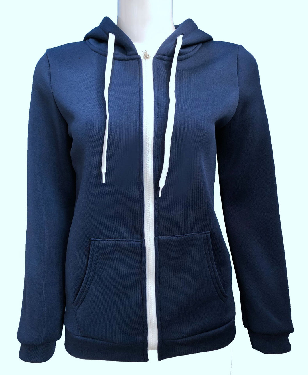 Damen nan Kapuzenjacke mit durchgehendem Reißverschluss und Kängurutasche Echo Archiv