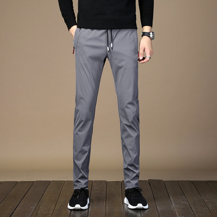 Herren leichte Outdoor-Hose mit verstellbarem Bund und praktischen Taschen Echoarchiv