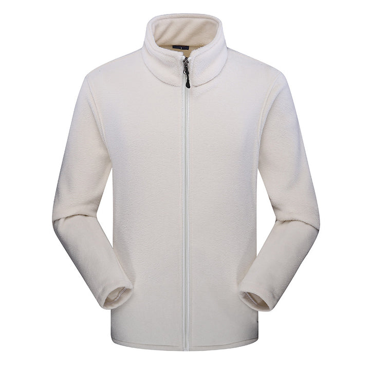 Damen Taillierte Fleecejacke mit Stehkragen und durchgehendem Reißverschluss Echoarchiv