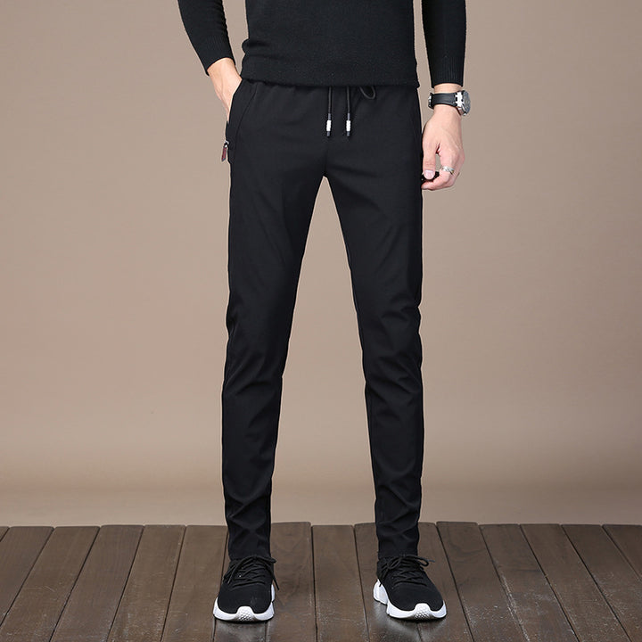 Herren leichte Outdoor-Hose mit verstellbarem Bund und praktischen Taschen Echoarchiv
