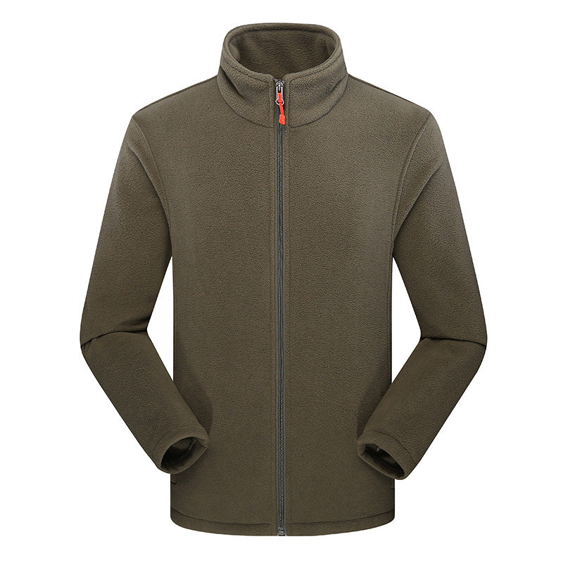 Damen Taillierte Fleecejacke mit Stehkragen und durchgehendem Reißverschluss Echoarchiv