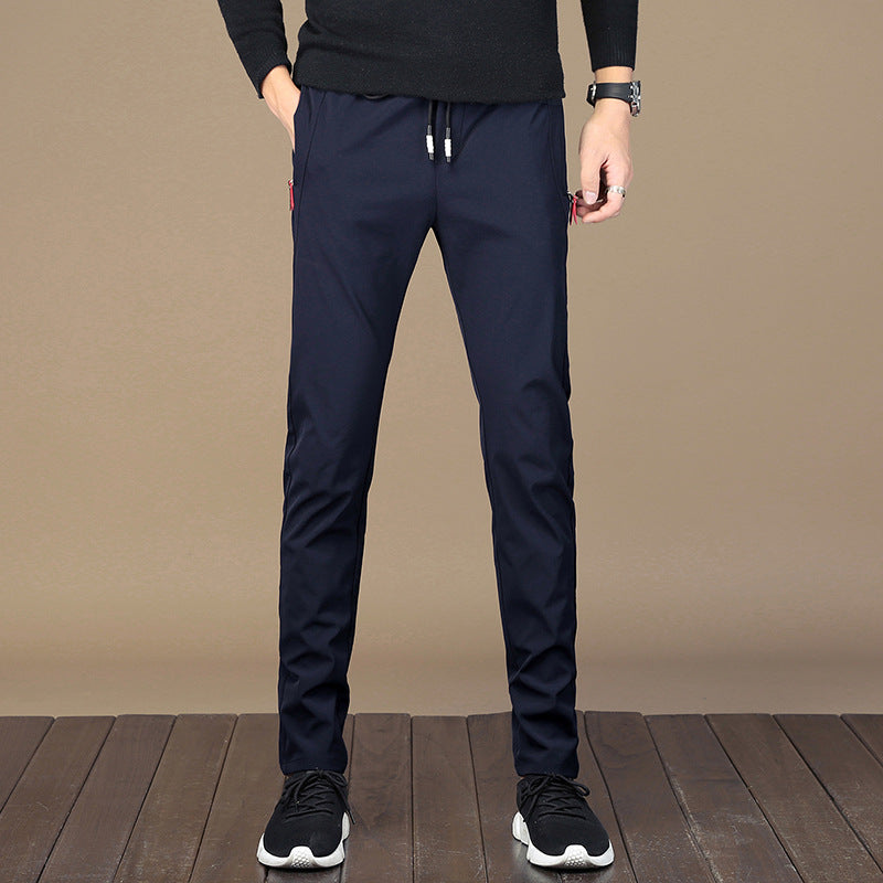 Herren leichte Outdoor-Hose mit verstellbarem Bund und praktischen Taschen Echoarchiv