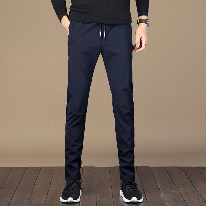 Herren leichte Outdoor-Hose mit verstellbarem Bund und praktischen Taschen Echoarchiv